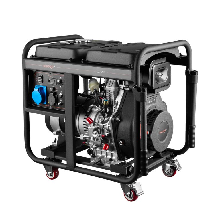 Дизельний генератор Dnipro-M DX-65E